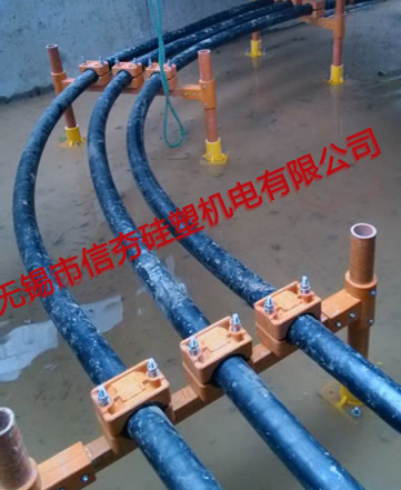 {电缆沟}110kV常州银水线复合材料电缆支架使用实例-1